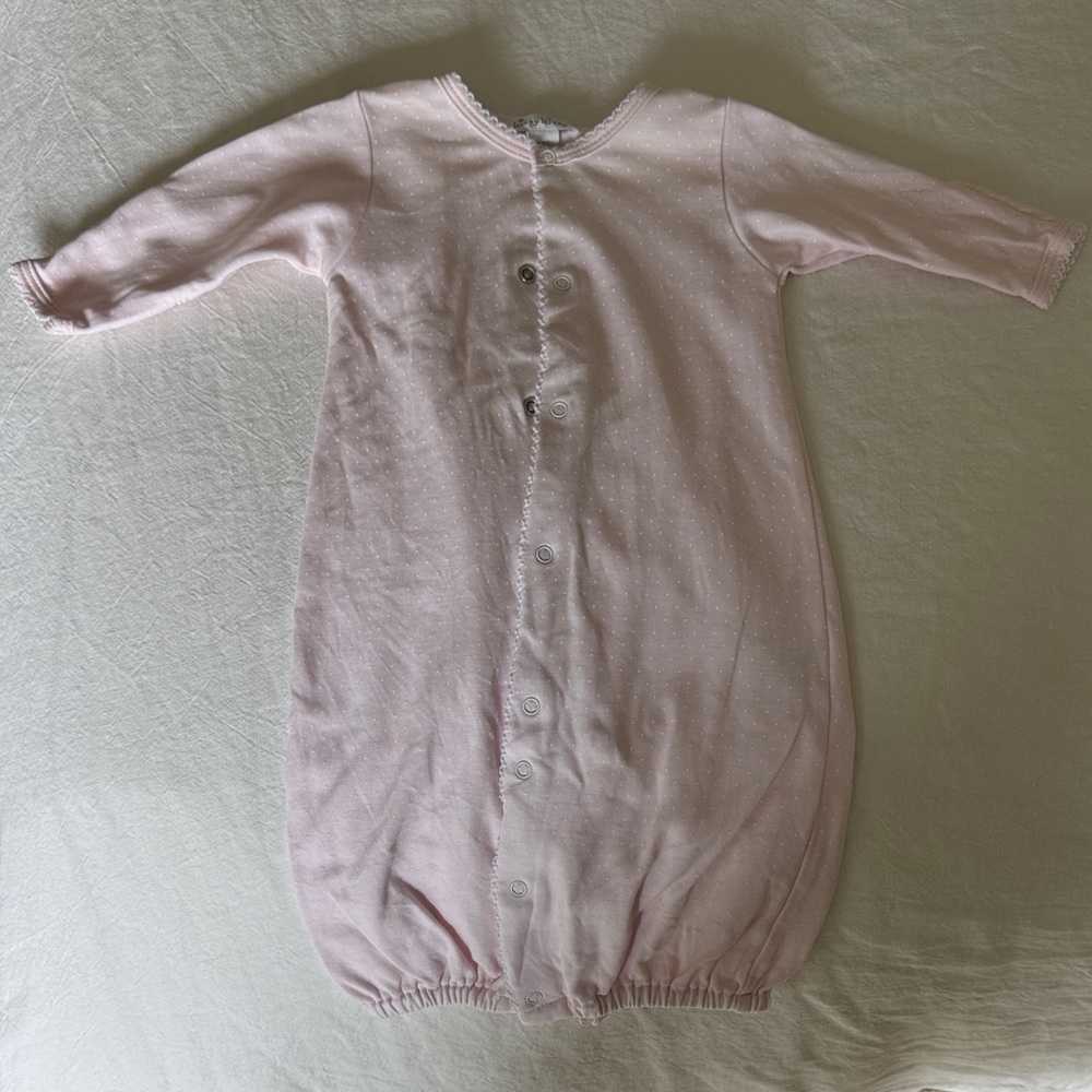 Kissy kissy convertible gown - NB newborn